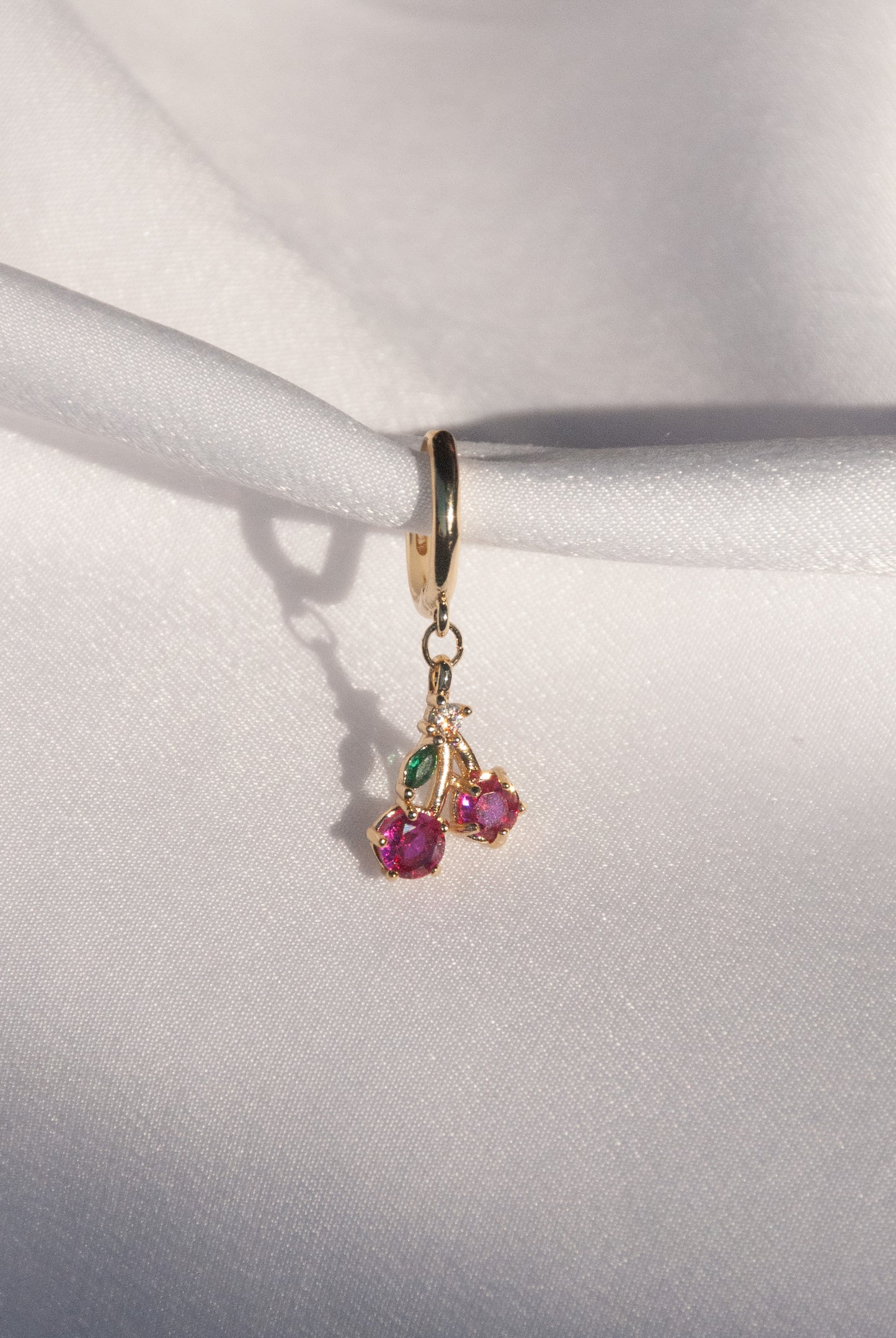 Cherry Drop Earrings