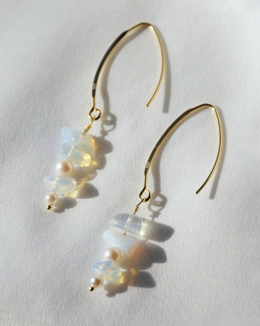 Opal Earrings